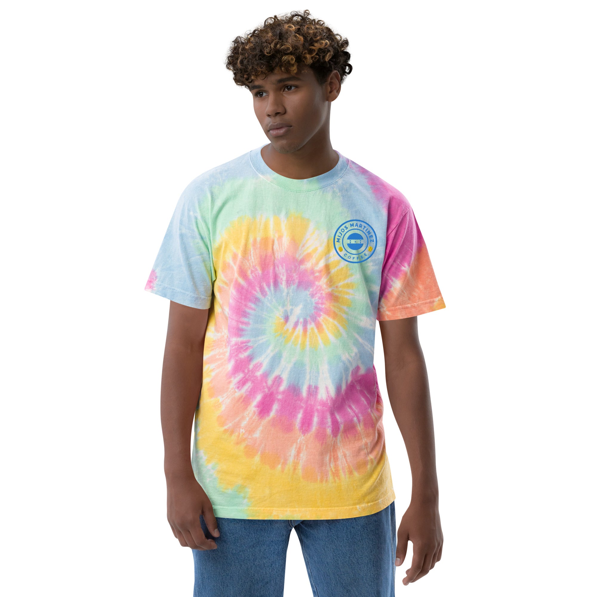 Oversized tie-dye t-shirt – Mijos Martinez Coffee